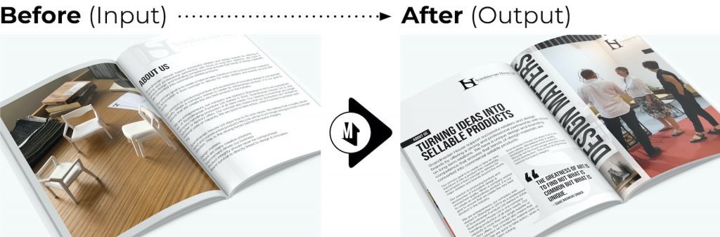 Scandinavian House International Brochure Redesign Furniture