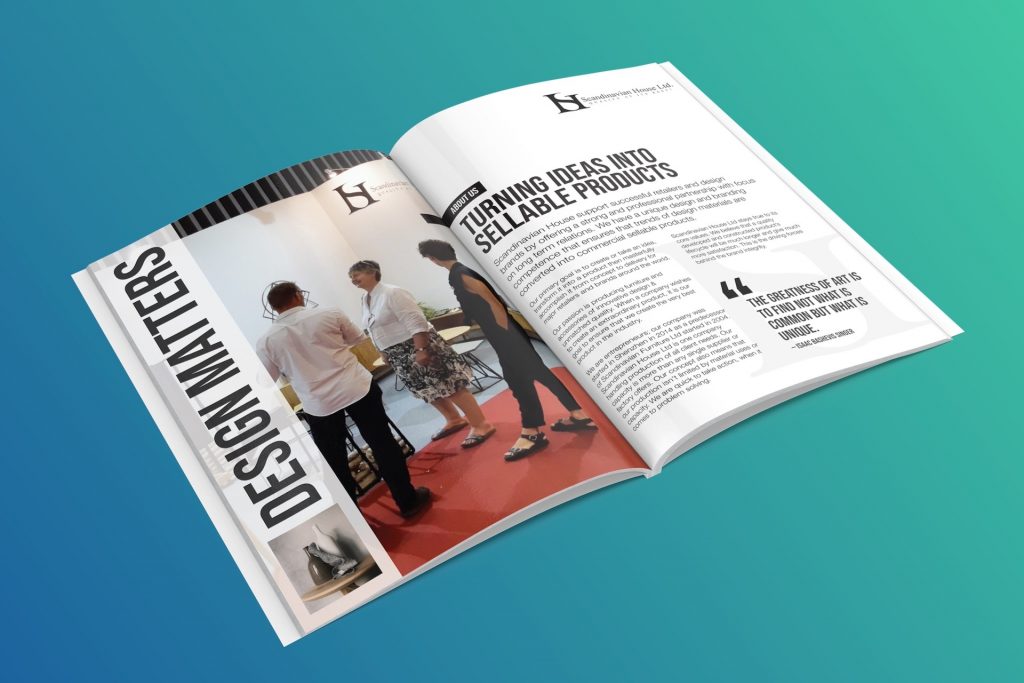 Scandinavian House International Brochure Design Furniture Denmark